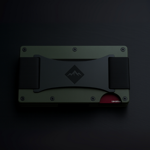 BILLETERA RIFT® Green Army - blindaje RFID anti clonación