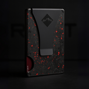 BILLETERA RIFT® Ruby  carbono - blindaje RFID anti clonación