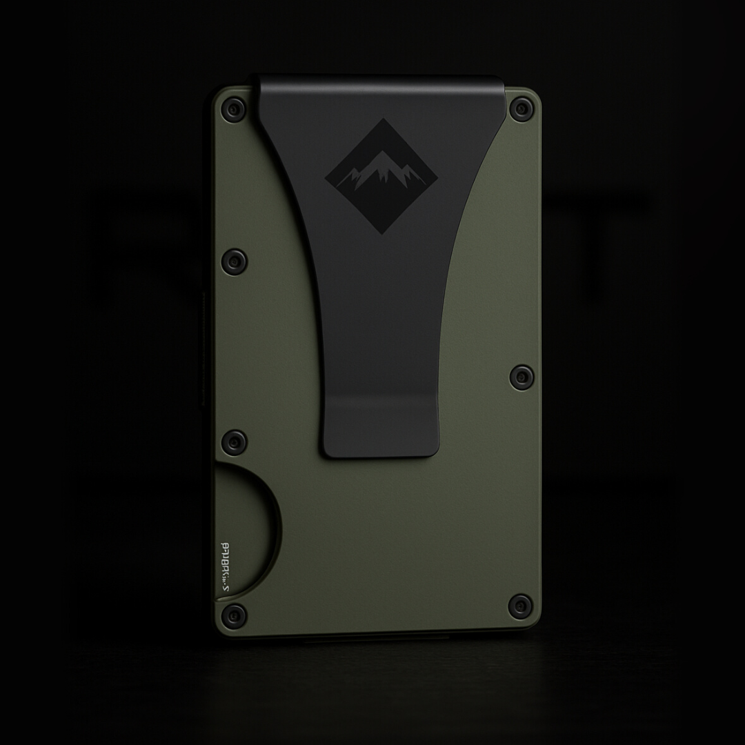 BILLETERA RIFT® Green Army - blindaje RFID anti clonación