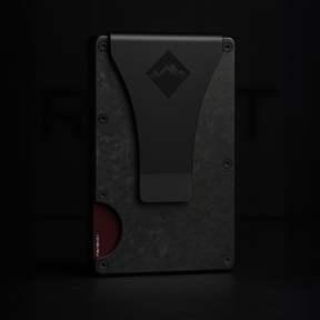 BILLETERA RIFT® Black Carbono - blindaje RFID anti clonación